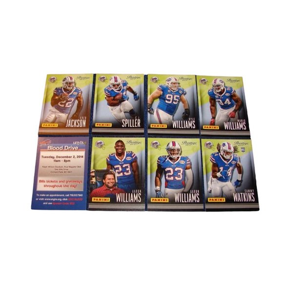 Unyts Buffalo Bills Blood Drive 2014 Collectible 10 Card Sealed Pack - Picture 2 of 3